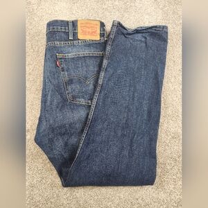 Levi’s 505 Jeans Mens 38x32 Blue Regular Fit Straight